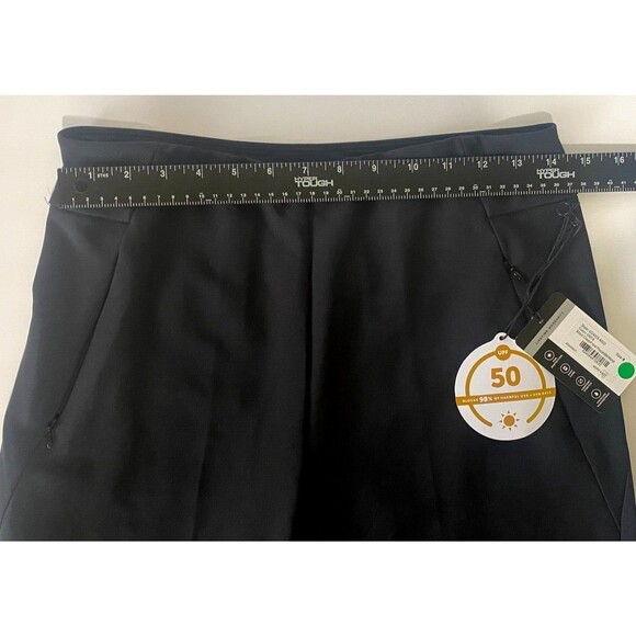 Tail White Label Women's Golf Fitted Shorts Size 6 Black Clean Front Pieced NWT - Picture 9 of 9